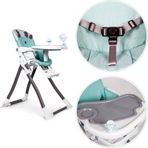 Vassoio a due pezzi per mangiare e giocare