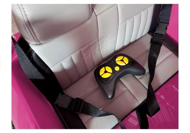 Auto elettrico per bambini Jeep rosa