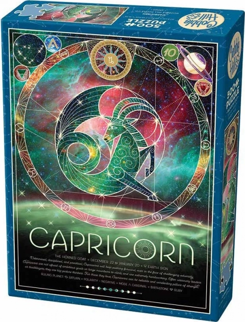 Puzzle Segno Zodiacale: Capricorno 500 Pezzi