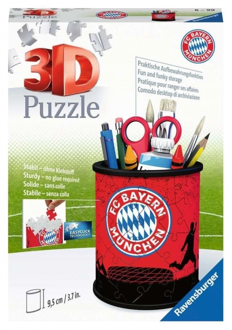 Portaoggetti 3D Puzzle FC Bayern Monaco