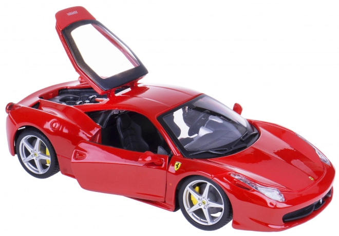 Modello Ferrari 458 Italia Scala 1:24 in Rossa