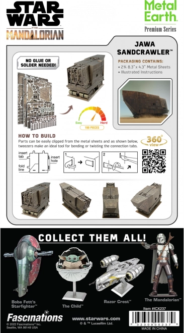 Metal Earth puzzle 3D Premium Series: Star Wars Jawa Sandcrawler
