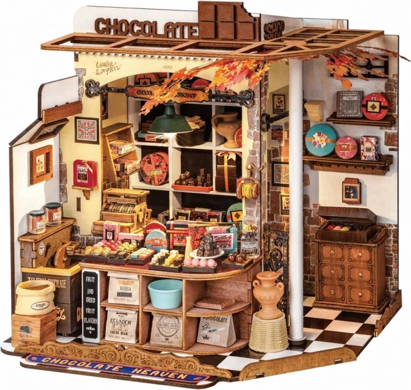 Miniatura della casa di Henry la cioccolateria