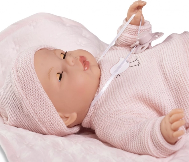 Bambola che chiude gli occhi neonato Antonio Juan con suoni - 37 cm