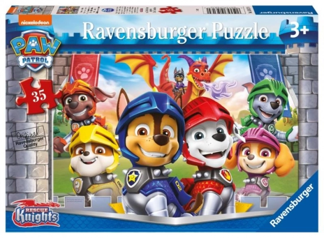 Puzzle Hrdinští Cani 35 Pezzi