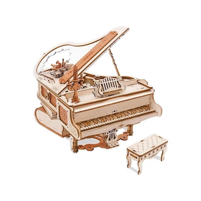 Puzzle Meccanico in Legno Pianoforte Magico