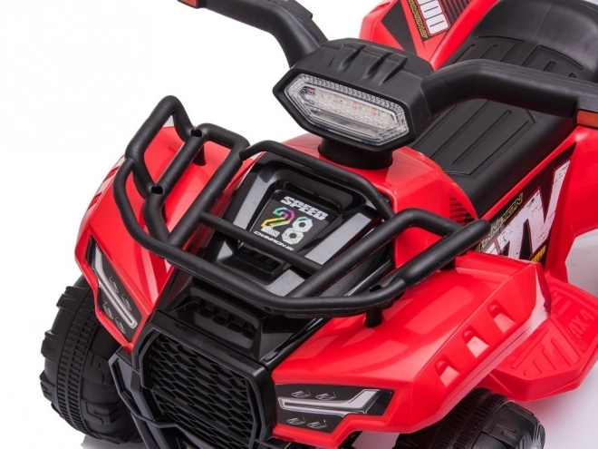 Quad a batteria rosso per bambini