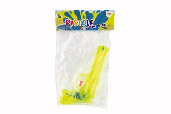 Pistola ad acqua in plastica 17 cm 3 colori