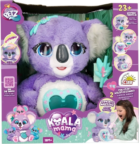 koala mamma interattiva di peluche CLUB PETZ di IMC Toys