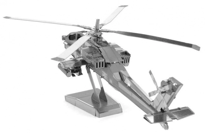 puzzle 3D Metal Earth elicottero Apache AH-64