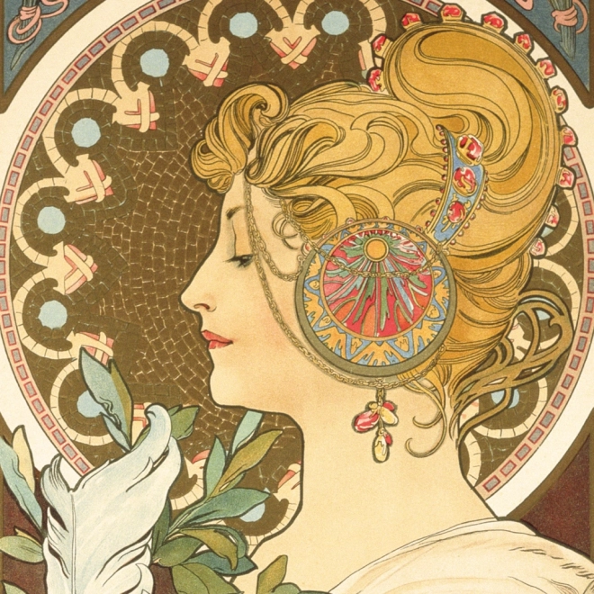 Calendario Notique con Note Alfons Mucha 2025