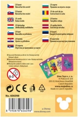 Stitch Černý Petr - gioco di carte