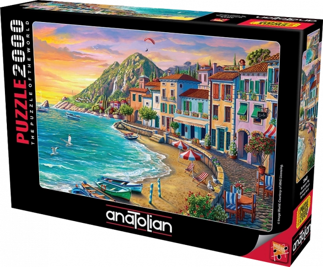 Puzzle Spiaggia Incantevole 2000 Pezzi