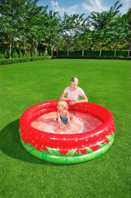 Piscina gonfiabile per bambini a tema fragola