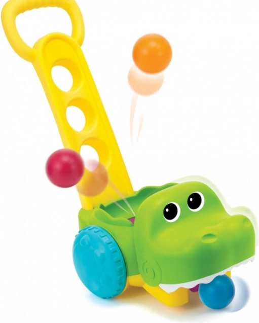 Raccoglie e rilascia palline colorate