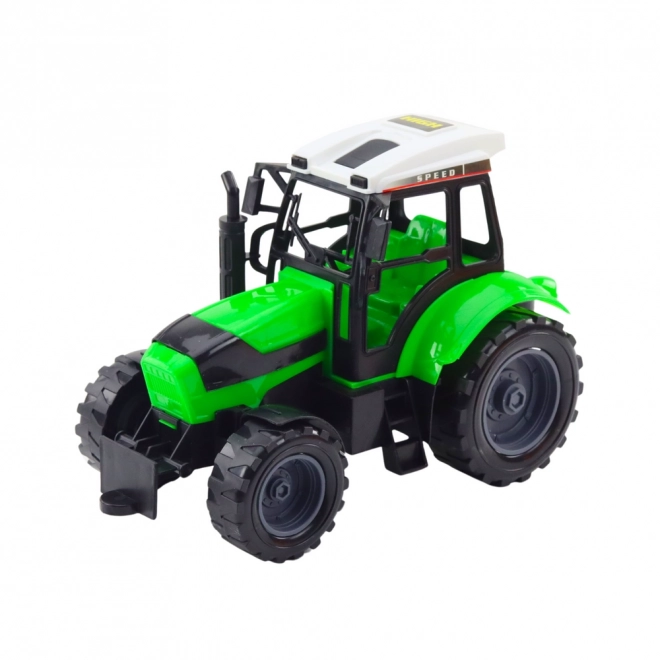 Set trattore agricolo con seminatrice giocattolo
