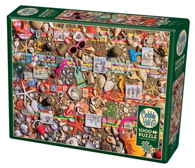 Puzzle scena da spiaggia 1000 pezzi Cobble Hill