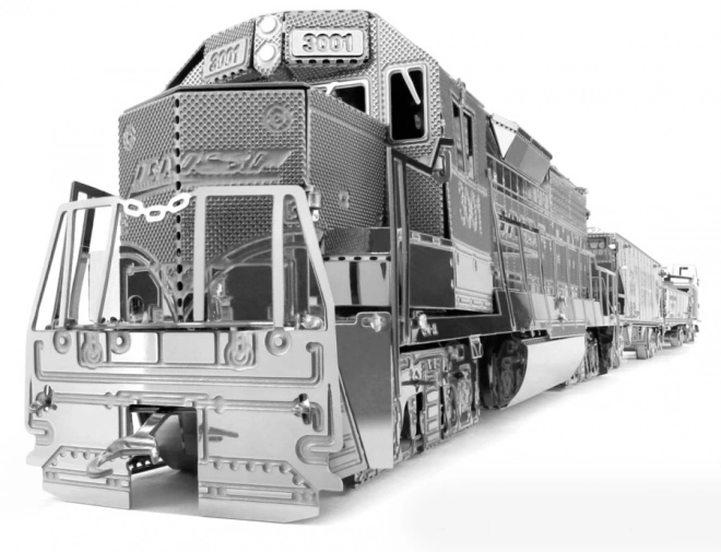 Puzzle 3D Metal Earth Deluxe Locomotiva Merci