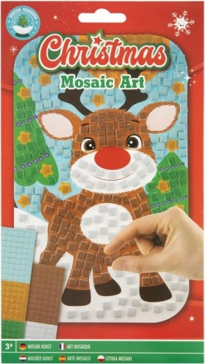GRAFIX Immagine a mosaico Natale: Renna 14x23 cm