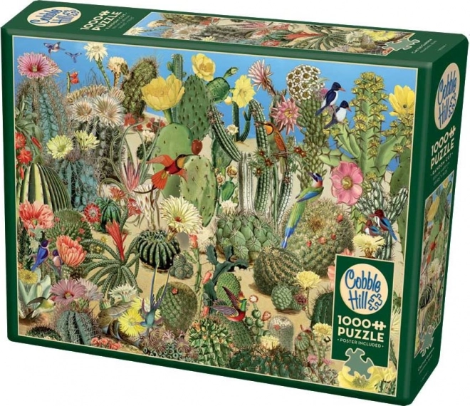 Puzzle Giardino di Cactus da 1000 Pezzi Cobble Hill