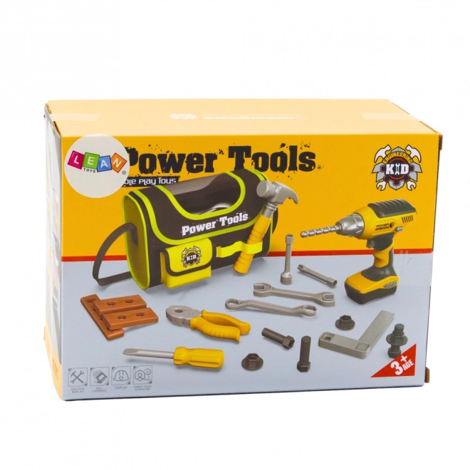 Set utensili per bambini con trapano a batterie