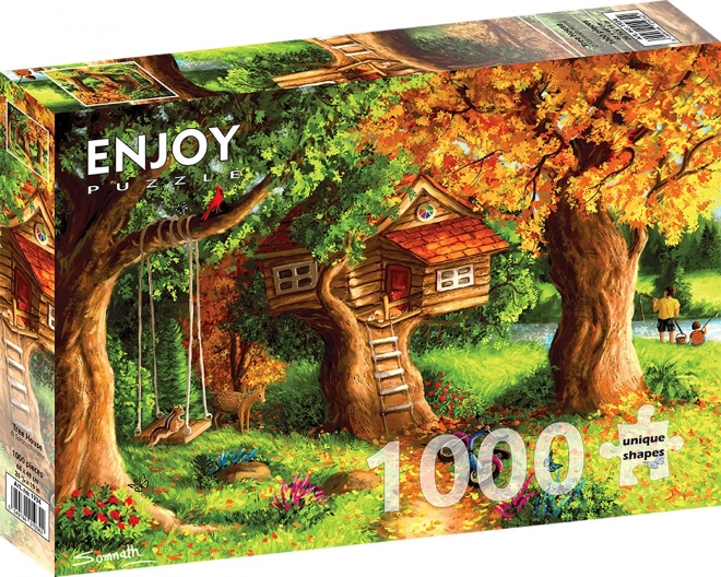 Puzzle Casa sull'albero 1000 pezzi