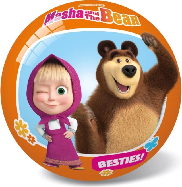 Palla Masha e Orso 14 cm