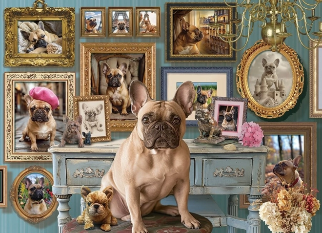 Puzzle Bulldog Francese 500 pezzi Cobble Hill