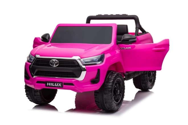 Auto elettrico per bambini Toyota Hilux Rosa