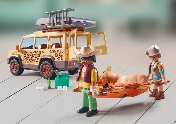 Set Safari PLAYMOBIL Wiltopia con jeep e leoni