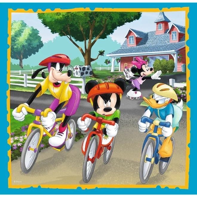 Puzzle TREFL Topolino e Amici 3 in 1