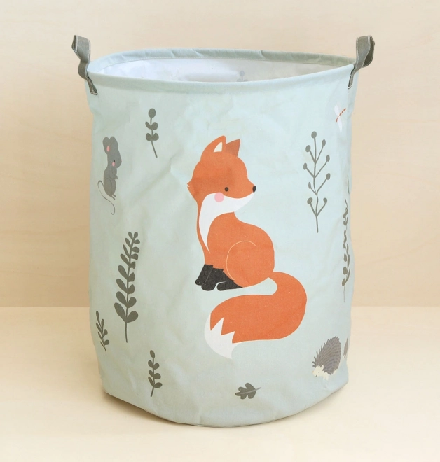 Cestino portagiochi di A Little Lovely Company – Amici della foresta