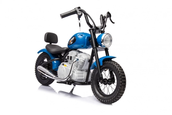 Moto elettrico 36V blu