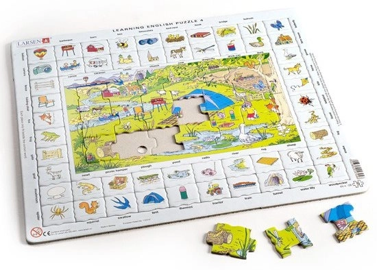 Puzzle inglese LARSEN: Vacanze in campagna 70 pezzi