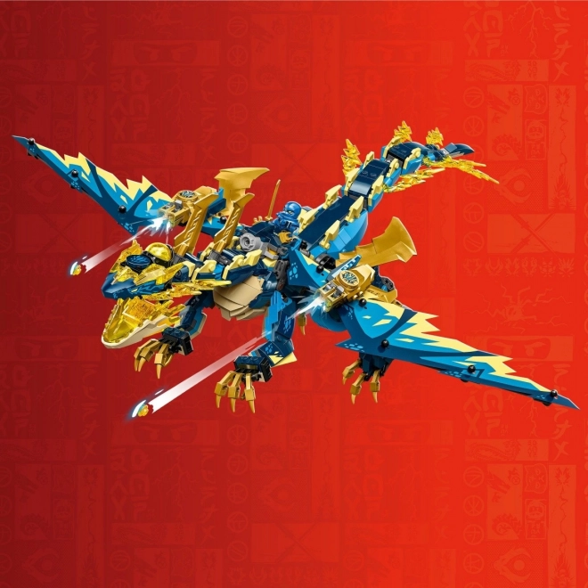 Lego Ninjago Drago Elementale contro Mech dell'Imperatrice