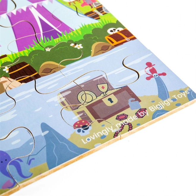 Puzzle Bigjigs Toys mondo magico