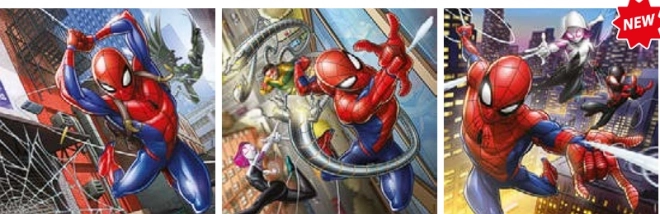 Puzzle Spider-Man 3 x 48 pezzi