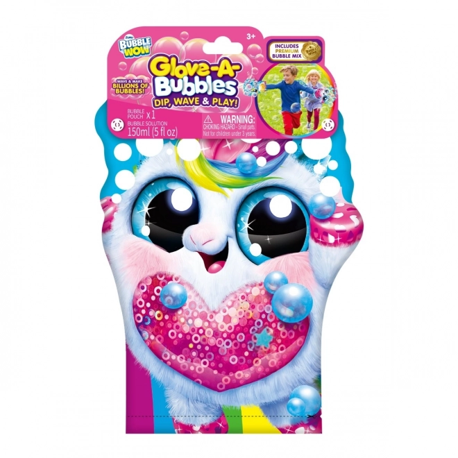 Guanto Bolle di Sapone Rainbocorns