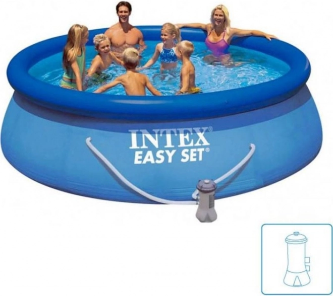 Piscina gonfiabile Easy Set rotonda con pompa Intex