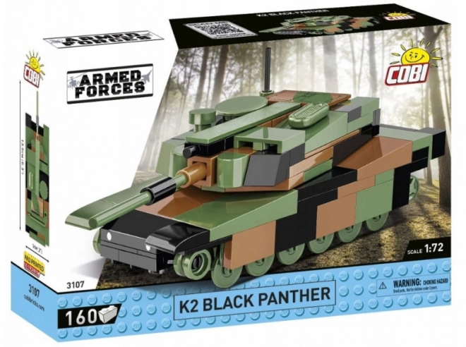 Cobi costruzioni mini modello carro armato Black Panther