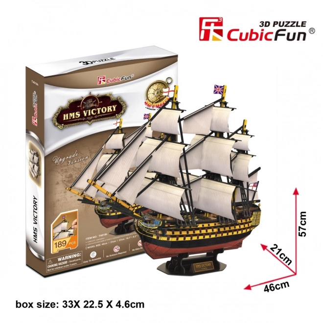 Puzzle 3D Nave HMS Victory