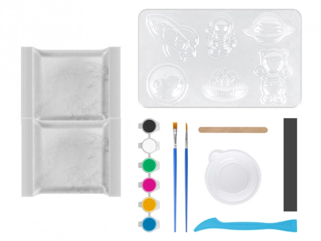 Set Creativo DIY Magneti in Gesso Cosmos Luminosi