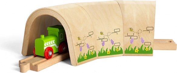 Compatibile con ferrovie giocattolo in legno