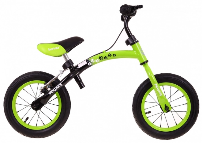 Bicicletta Senza Pedali per Bambini Boomerang SporTrike Verde