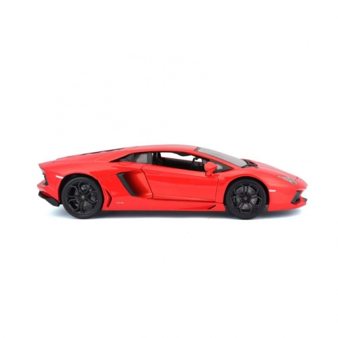 Lamborghini Aventador LP700-4 Plus in metallo arancione metallizzato