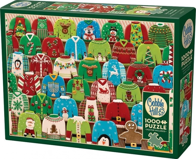Puzzle Maglioni Natalizi Brutti 1000 Pezzi