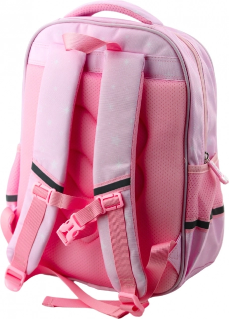 Zaino scolastico rosa 20L con unicorno e cintura toracica