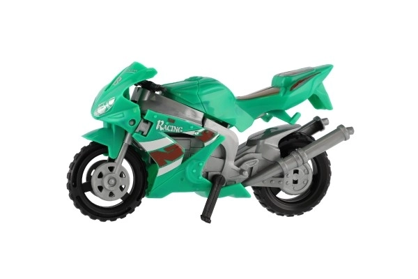 Trasformatore Motocicletta o Robot in Plastica 15cm