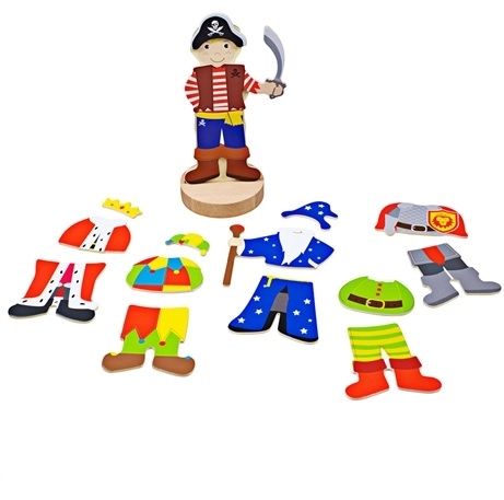 Puzzle magnetico da vestire personaggi mistici Bigjigs Toys