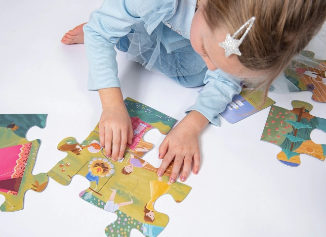 Puzzle Giganti Na výletě per Bambini